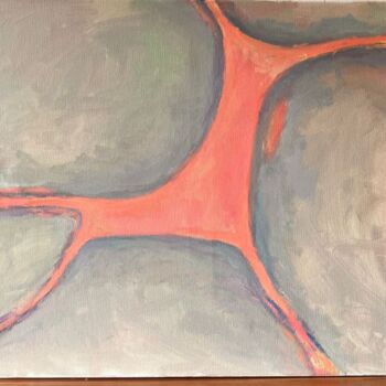 Картина под названием "Весенний цвет" - Мария Санова, Подлинное произведение искусства, Масло