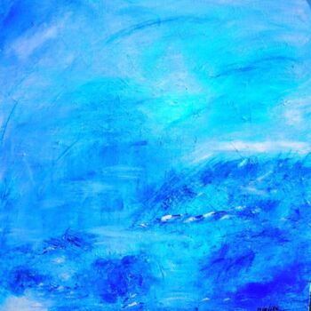 Картина под названием "entre ciel et mer 3" - Maria Valverde, Подлинное произведение искусства