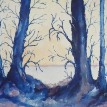 Painting titled "bosque.jpg" by Maria Barbosa, Original Artwork