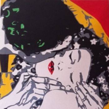 Painting titled "omaggio a klimt - i…" by Mariart, Original Artwork
