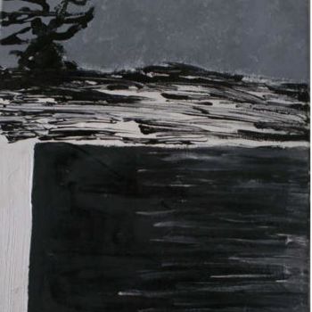 Pintura titulada "Oscura Soledad" por J.Arias, Obra de arte original, Oleo