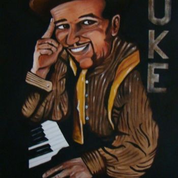 Pintura titulada "Duke Ellingtong" por Maria José Alba, Obra de arte original