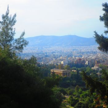 「Athens view from Ac…」というタイトルの写真撮影 Athenslightによって, オリジナルのアートワーク