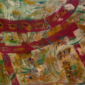 Peinture intitulée "Oriente" par Angelica Davila, Œuvre d'art originale, Acrylique