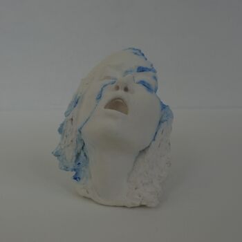 Sculpture intitulée "Le soupir" par Myriam Agout, Œuvre d'art originale, Céramique