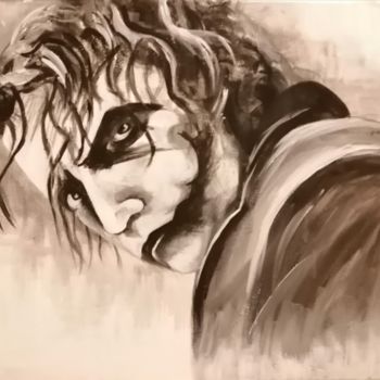 Peinture intitulée "Joker" par M Mast (MMast), Œuvre d'art originale, Acrylique