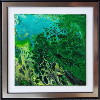 Peinture intitulée "Ocean I" par Marian Jesien, Œuvre d'art originale, Acrylique