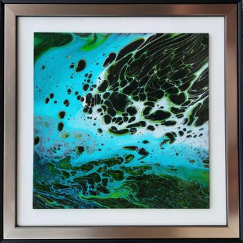 Peinture intitulée "Ocean II" par Marian Jesien, Œuvre d'art originale, Acrylique