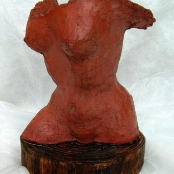 Скульптура под названием "Torsion" - Marian Cobos, Подлинное произведение искусства