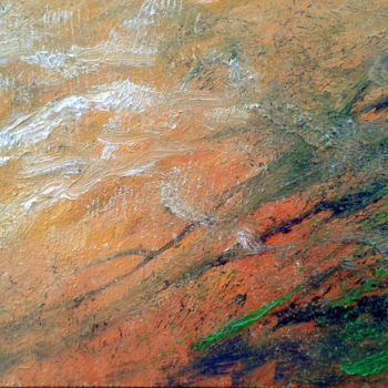 Peinture intitulée "Petit abstrait" par Marian Cobos, Œuvre d'art originale, Huile