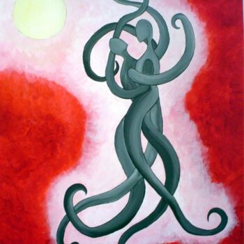 Painting titled "Rapture" by Marianna Chiodo, Original Artwork