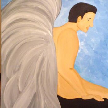 Painting titled "Your Wings" by Marianna Chiodo, Original Artwork