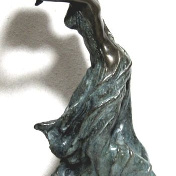 Sculpture intitulée "SOUFFLE" par Marianne Mas, Œuvre d'art originale, Coulage