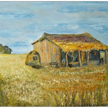 Pintura titulada "El rancho de las pa…" por Marianne Morgan, Obra de arte original