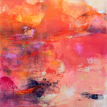 Malarstwo zatytułowany „Sweet sun” autorstwa Marianne Quinzin, Oryginalna praca, Akryl