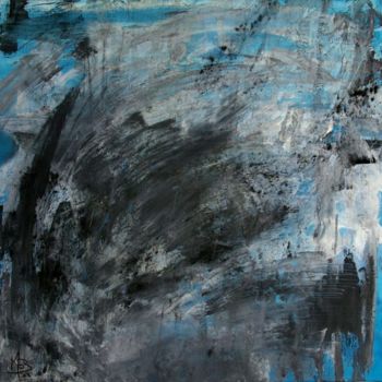 Painting titled "tempête 2" by Mpb, Original Artwork