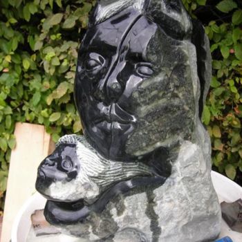 雕塑 标题为“polissage de  " val…” 由Marianne Monnoye-Termeer, 原创艺术品, 石