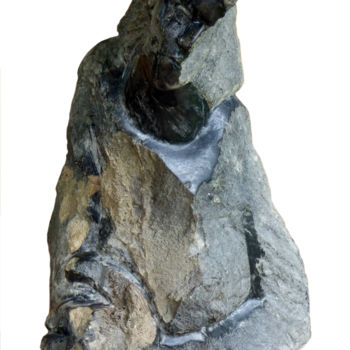 Escultura titulada "" Mater Dolorosa "" por Marianne Monnoye-Termeer, Obra de arte original, Piedra