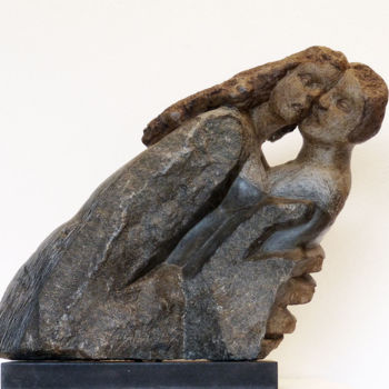 Escultura titulada "Valse d'Amour" por Marianne Monnoye-Termeer, Obra de arte original