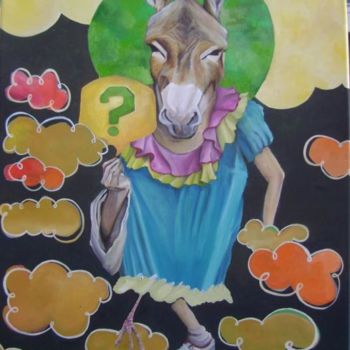 Pintura titulada "No lo sé" por Mariano Sánchez, Obra de arte original