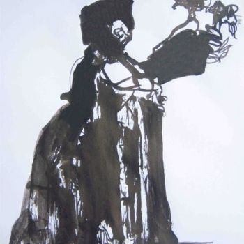 "Italia- Cuervos" başlıklı Resim Maribel Don tarafından, Orijinal sanat