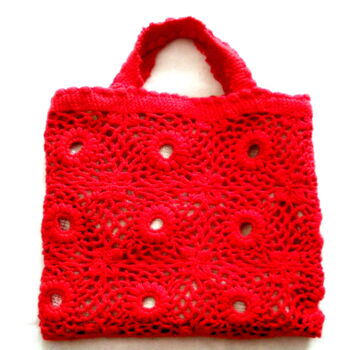 "Sac au crochet" başlıklı Tekstil Sanatı Maribo tarafından, Orijinal sanat, Tekstil elyafı