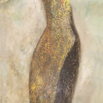 Malerei mit dem Titel "Prend Racine" von Marido Boatti, Original-Kunstwerk, Öl