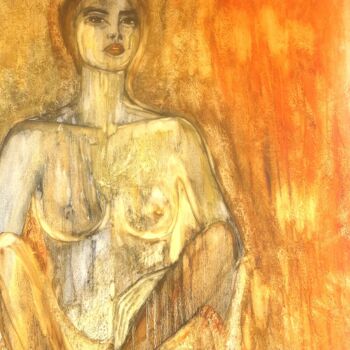 Painting titled "Naked" by Marido Boatti, Original Artwork, Oil