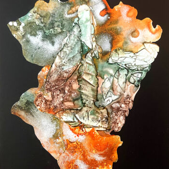 제목이 "Cristal donne la vie"인 미술작품 Marie-Annick Radigois로, 원작, 수채화