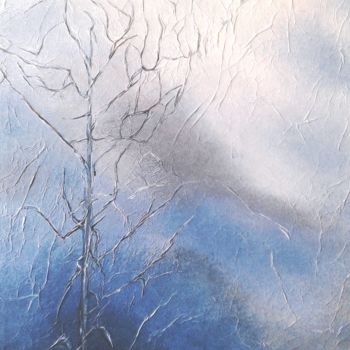 Картина под названием "Ciel d'hiver" - Lorg, Подлинное произведение искусства, Акрил