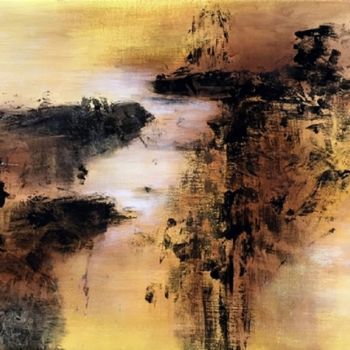 绘画 标题为“19-04-07   acrylique” 由Marie-Claude Baldi, 原创艺术品, 丙烯 安装在木质担架架上