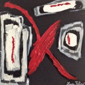Painting titled "formes-superposees.…" by Marie Estepa, Original Artwork