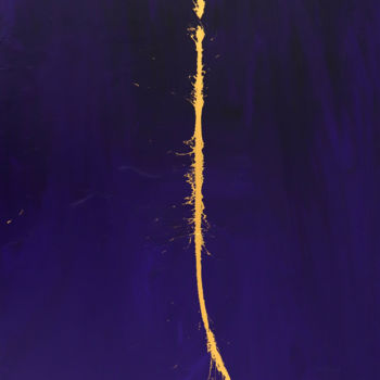 Painting titled "Deep sound" by Marie Hérault-Luzé, Original Artwork, Acrylic
