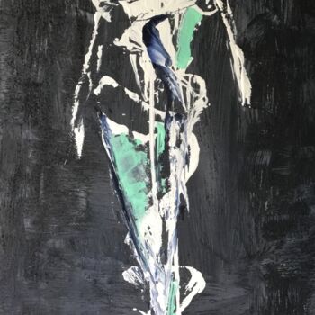 Painting titled "ISADORA" by Marie Josée Maronne Cerutti (MJO), Original Artwork