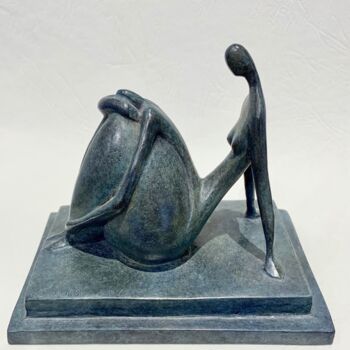 Sculpture intitulée "Dédoublement" par Marie-Madeleine Gautier, Œuvre d'art originale, Bronze