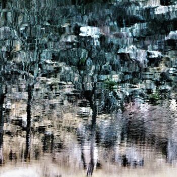 Photography titled "Reflets sur le lac" by Marie Marlène Mahalatchimy, Original Artwork, Digital Photography