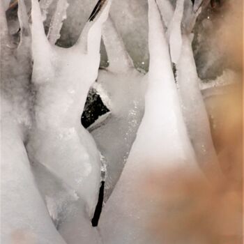Fotografía titulada "Série Ice - A body…" por Marie Marlène Mahalatchimy, Obra de arte original, Fotografía digital
