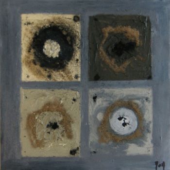 Painting titled "JEUX" by Marie-Odile Alba, Original Artwork, Acrylic