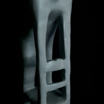 Sculpture intitulée "Homme soumis" par Marie Palmier, Œuvre d'art originale, Argile