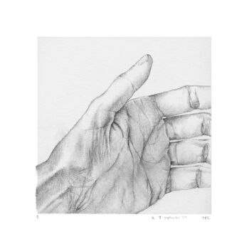 Drawing titled "dessins 15x15 #90 m…" by Marie-Pascale Corcuff, Original Artwork, Pencil