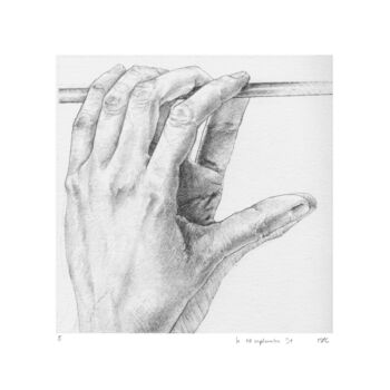 Desenho intitulada "dessins 15x15 #94 m…" por Marie-Pascale Corcuff, Obras de arte originais, Lápis
