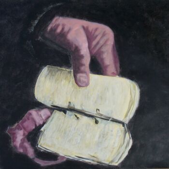 Peinture intitulée "Feuilles secrètes" par Marie-Paule Demarquez, Œuvre d'art originale, Acrylique
