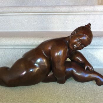 雕塑 标题为“Esther” 由Marie Saksik, 原创艺术品, 青铜
