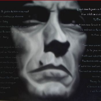 Peinture intitulée "Clint Eastwood" par Nanon, Œuvre d'art originale