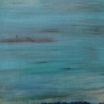 Painting titled "terra-5-horizon-30-…" by Marie Anne Baron, Original Artwork