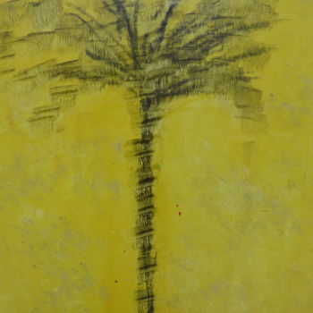 Peinture intitulée "palmier-d-orient-41…" par Marie Anne Baron, Œuvre d'art originale, Acrylique