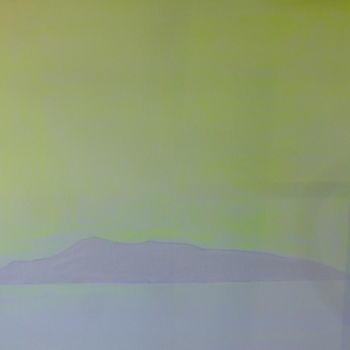 Peinture intitulée "L île grise" par Marie Anne Baron, Œuvre d'art originale, Acrylique