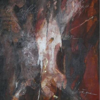 Peinture intitulée "il suffisait d'un r…" par Marie-Pierre Lévêque, Œuvre d'art originale, Huile