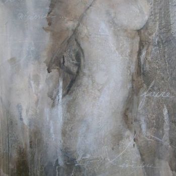 Painting titled "l'absolu nécessité…" by Marie-Pierre Lévêque, Original Artwork, Acrylic