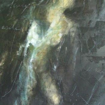 Painting titled "vers la fluidité de…" by Marie-Pierre Lévêque, Original Artwork, Acrylic